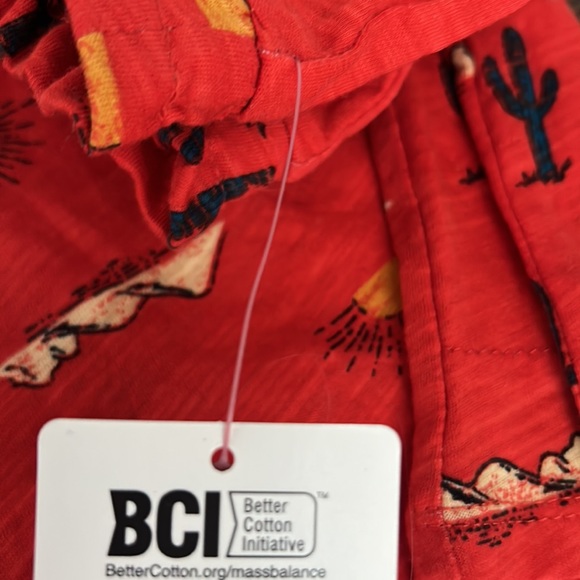 Secret Treasures Orange Cacti and Sunshine Cotton Sleep Shorts - Picture 12 of 14